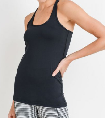 STRAPPY MESH POCKET TANK TOP
