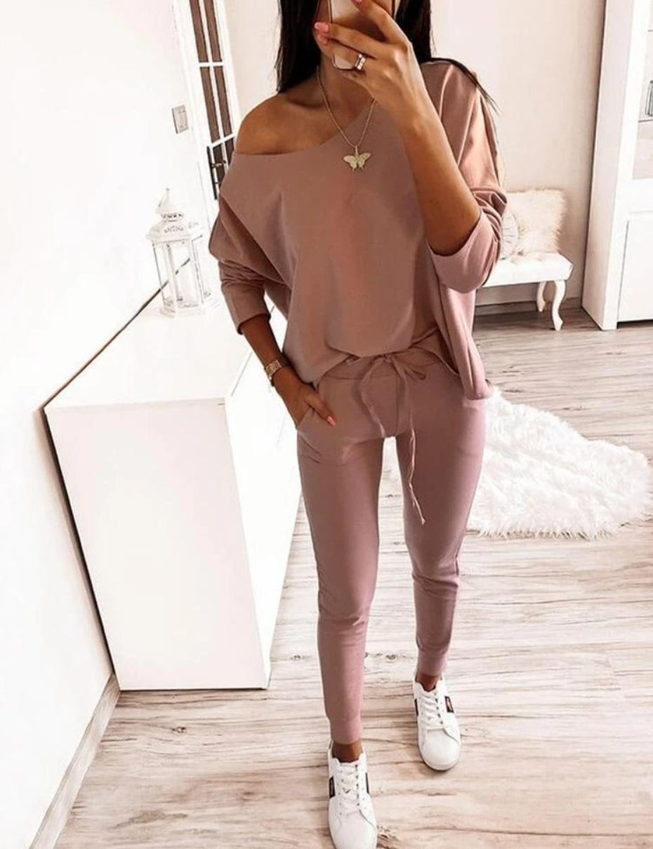 LOLA SET IN BLUSH PINK