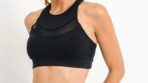 RACY RACERBACK SPORTS BRA