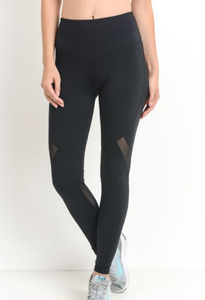 Mesh shop design leggings